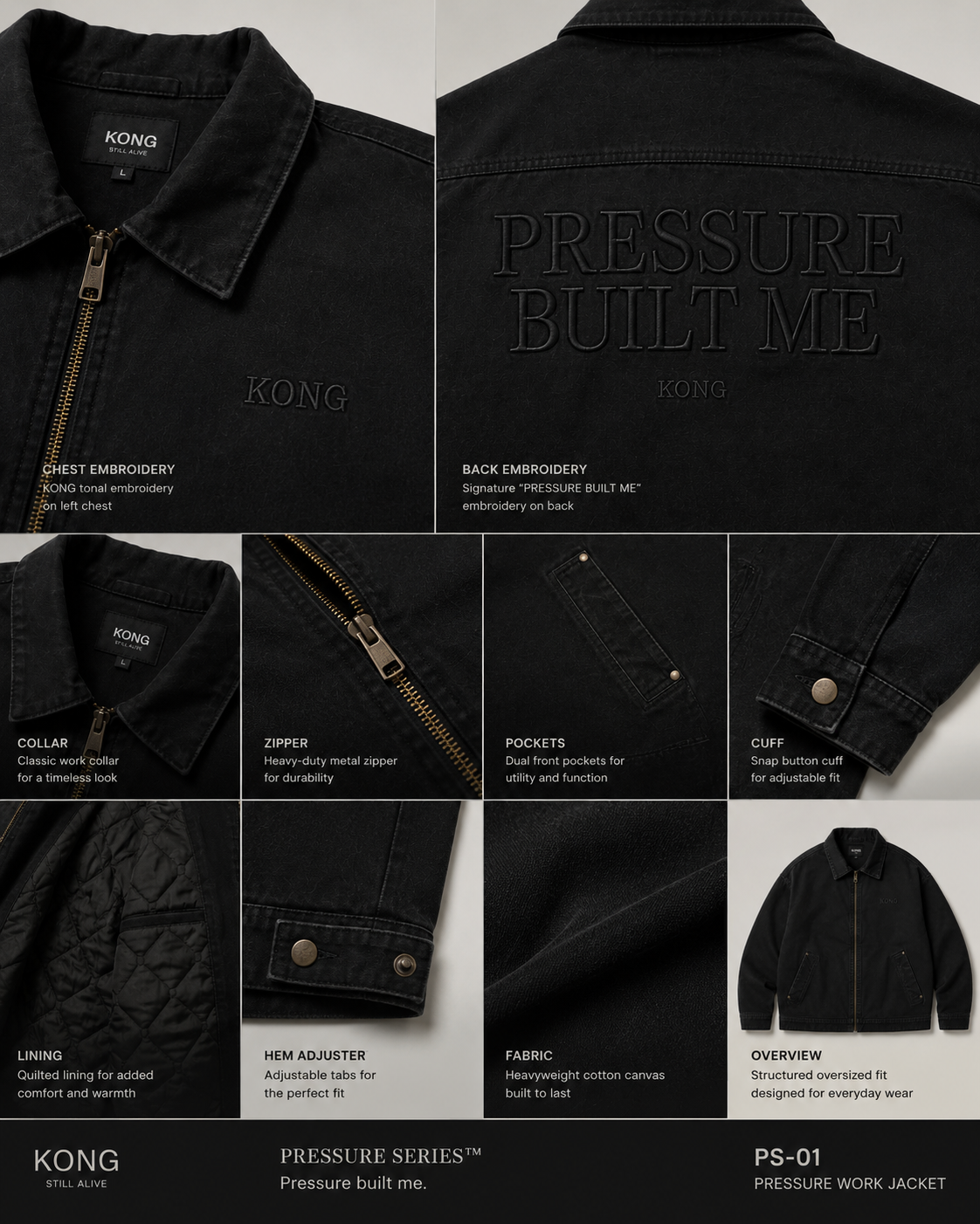 PS-01 PRESSURE WORK JACKET