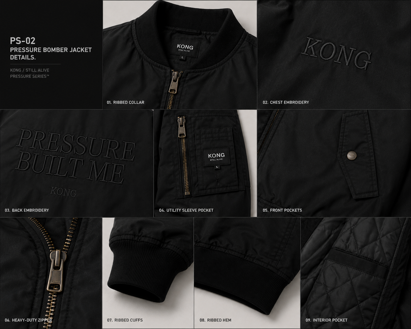 PS-02 Pressure Bomber Jacket