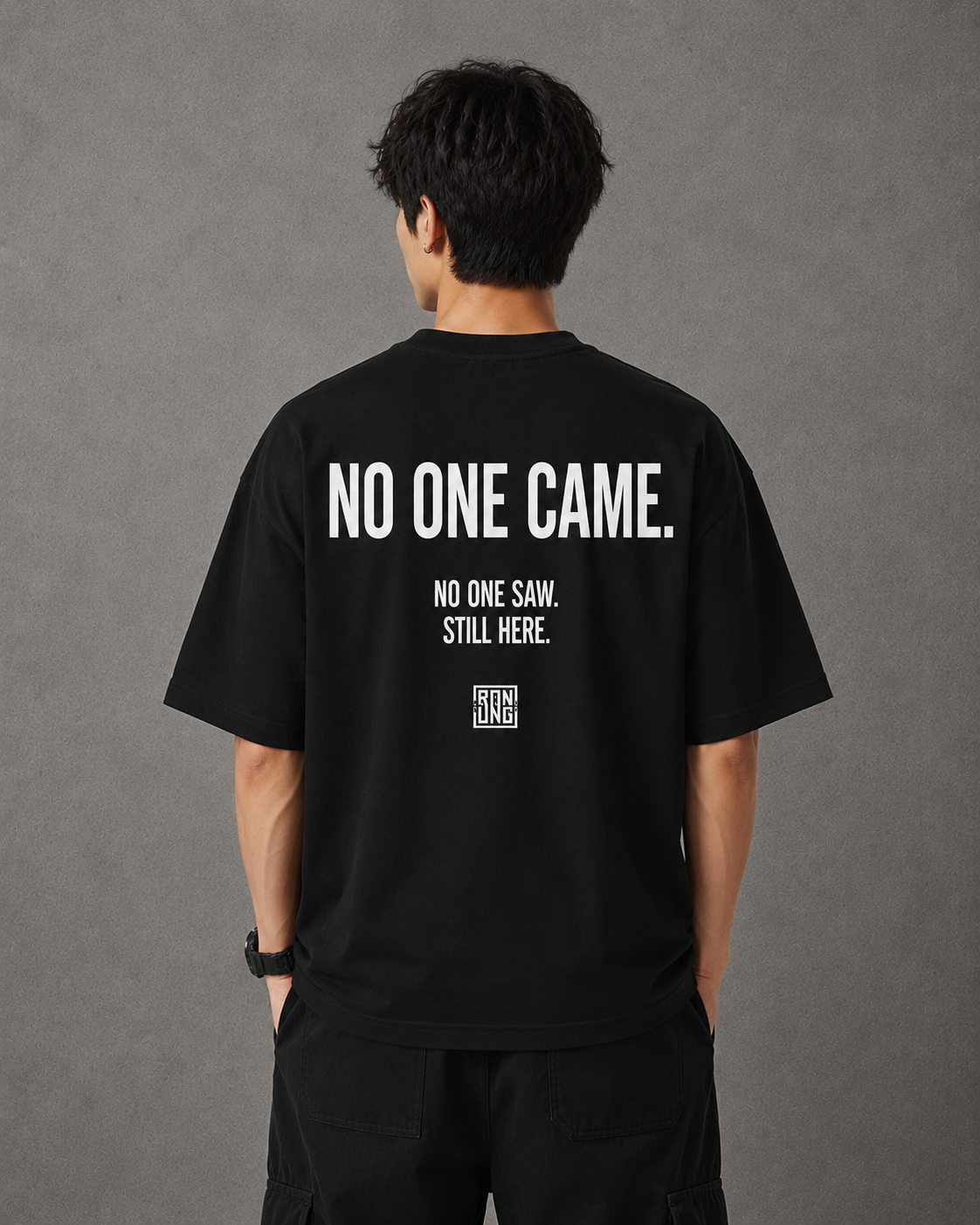 NO ONE CAME TEE