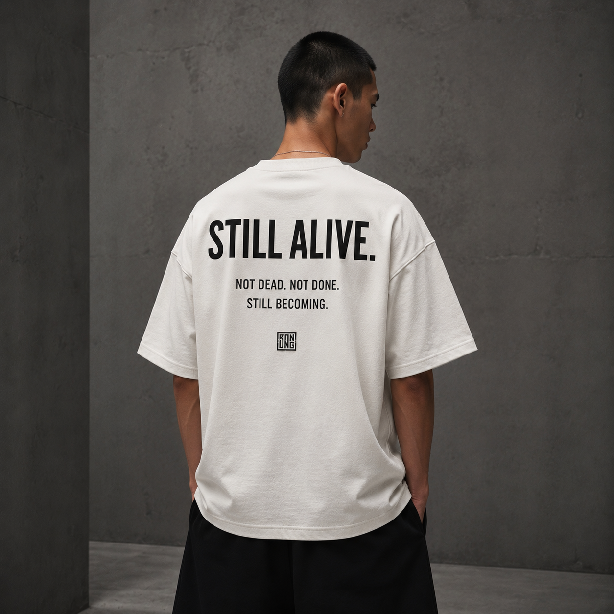 STILL ALIVE TEE